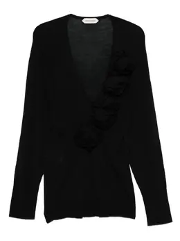 Alberta Ferretti: Чёрный свитер 