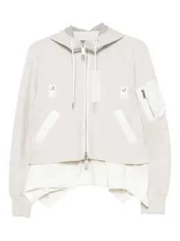 sacai: Белая куртка 