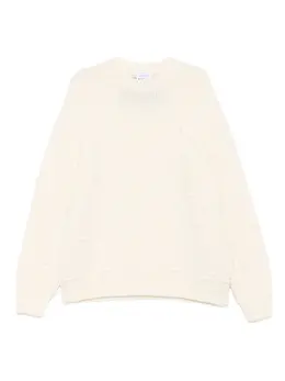 Off-White: Трикотажный свитер 