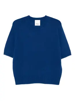 Allude: Свитер с коротким рукавом 