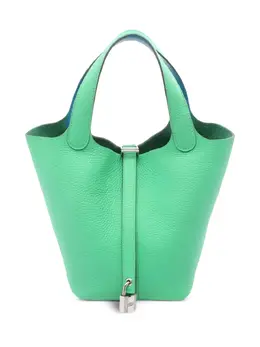 Hermès Pre-Owned: Зелёная сумка 