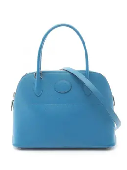 Hermès Pre-Owned: Голубая сумка 