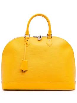 Louis Vuitton Pre-Owned: Жёлтая сумка 
