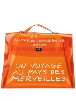Hermès Pre-Owned: Оранжевая сумка 