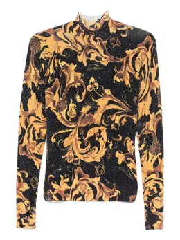 Versace Jeans Couture: Блуза с длинным рукавом 