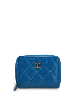 CHANEL Pre-Owned: Голубой кошелёк 