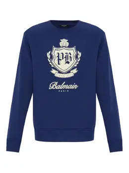 Balmain: Свитшот с принтом 