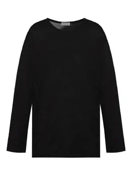 Yohji Yamamoto: Футболка с длинным рукавом 