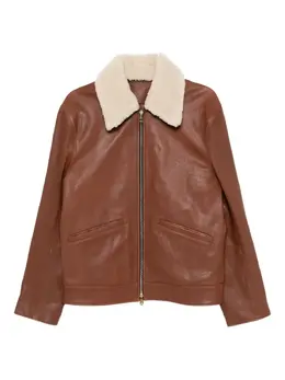 Paul Smith: Кожаная куртка 