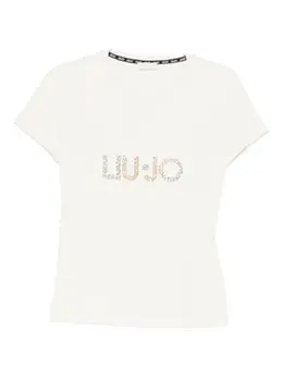LIU JO: Хлопковая футболка 