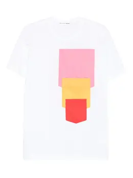 Comme Des Garçons Shirt: Хлопковая футболка 