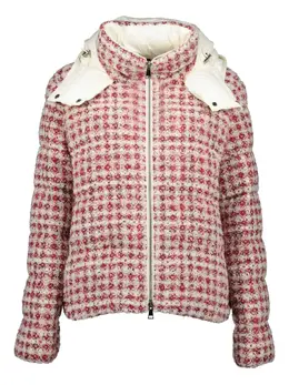Moncler: Твидовая куртка 