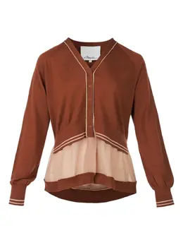 3.1 Phillip Lim: Оранжевый кардиган 