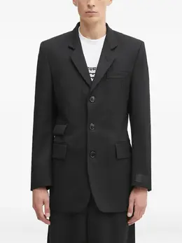 VETEMENTS: Однобортный жакет  Single