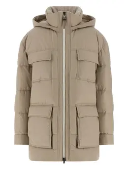 Brunello Cucinelli: Стёганое пальто 