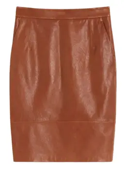 Weekend Max Mara: Кожаная юбка 
