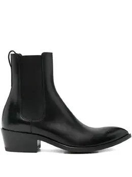TOM FORD: Чёрные ботинки 
