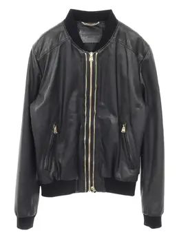 Dolce & Gabbana Pre-Owned: Кожаная куртка 