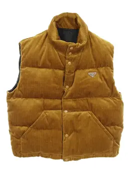 Prada Pre-Owned: Жёлтый жилет 