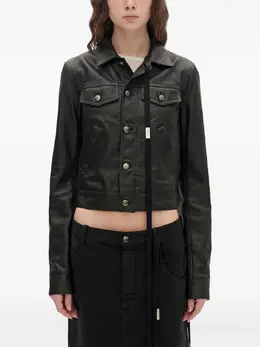 Ann Demeulemeester: Кожаная куртка 