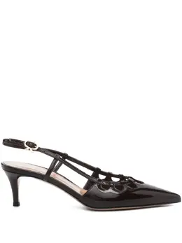Gianvito Rossi: Коричневые туфли 