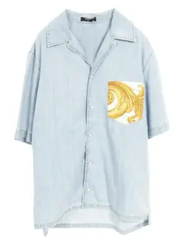 Versace Pre-Owned: Джинсовая рубашка 
