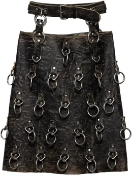 Prada: Кожаное кольцо 