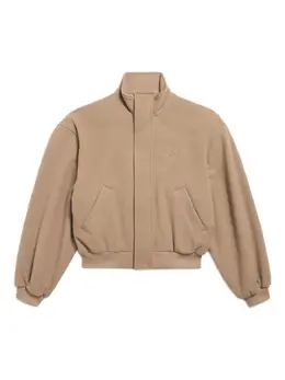Balenciaga: Коричневая куртка 