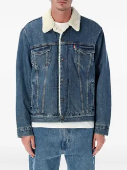 Levi's: Голубая куртка  Trucker