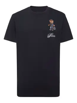 Philipp Plein: Синяя футболка  Teddy Bear