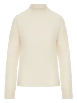 Max Mara: Бежевый свитер 