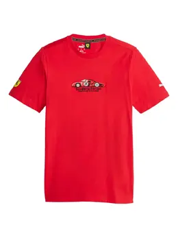 PUMA: Красная футболка  Ferrari