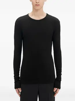 Ann Demeulemeester: Футболка с длинным рукавом 
