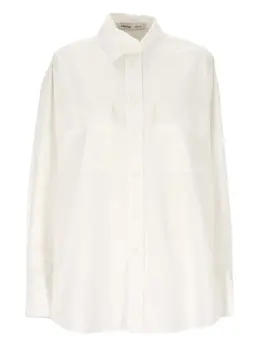 Carven: Рубашка с карманами 