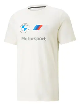 PUMA: Белая футболка  BMW Motorsport