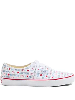Valentino Garavani: Белые кроссовки 