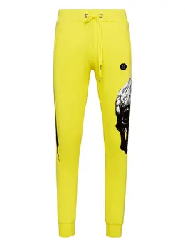 Philipp Plein: Жёлтые брюки  Skull