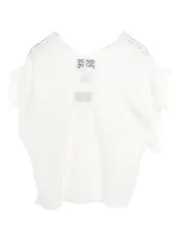 CHANEL Pre-Owned: Белая блуза 