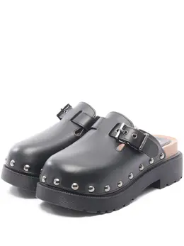 Christian Dior Pre-Owned: Чёрные сабо 