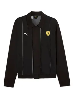 PUMA: Чёрная куртка  Ferrari