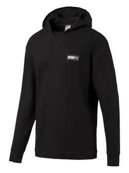 PUMA: Чёрная толстовка 