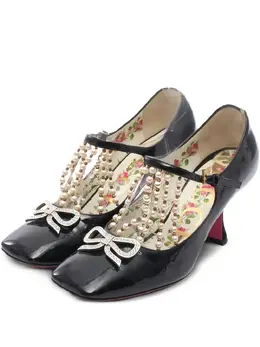 Gucci Pre-Owned: Чёрные туфли 