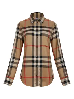 Burberry: Хлопковая рубашка 