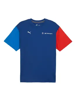 PUMA: Голубая футболка  Ess