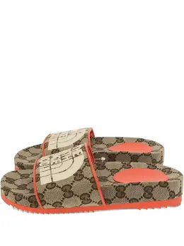 Gucci Pre-Owned: Бежевые сандалии 