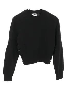 CHANEL Pre-Owned: Чёрный свитер 
