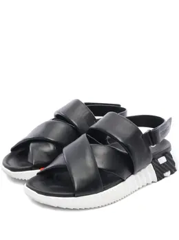Hermès Pre-Owned: Чёрные сандалии 