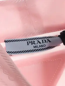 Prada Pre-Owned: Рубашка с бантом 