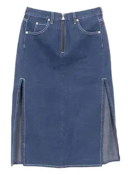 Gucci Pre-Owned: Юбка с разрезом 