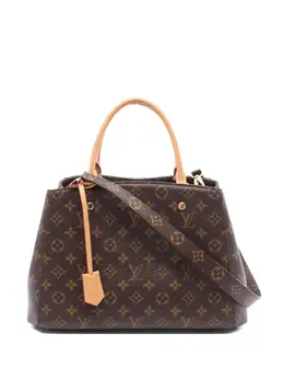 Louis Vuitton Pre-Owned: Коричневая сумка 